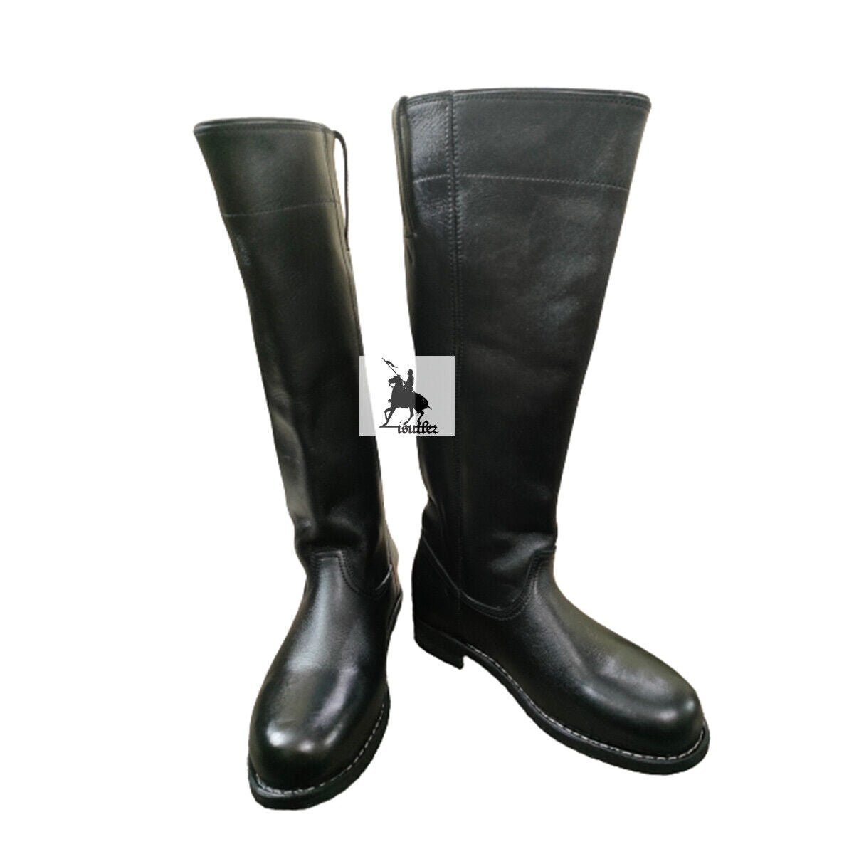 Cavalry Ridding Black Leather US size 5 to 15