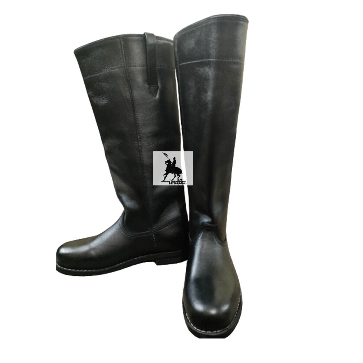 Cavalry Ridding Black Leather US size 5 to 15