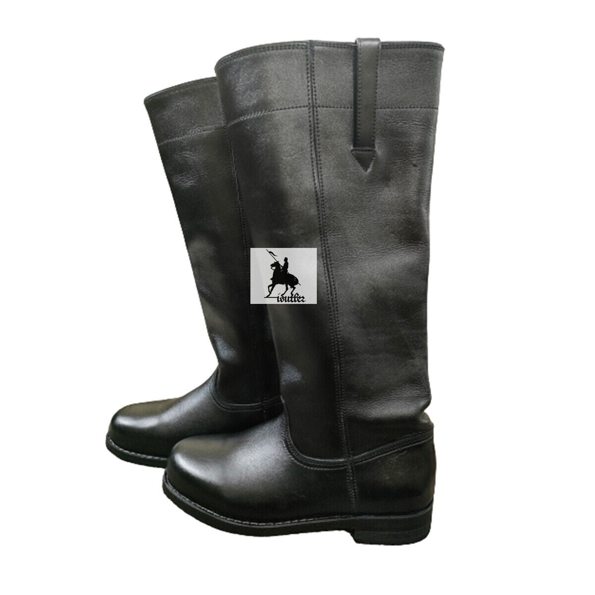 Cavalry Ridding Black Leather US size 5 to 15