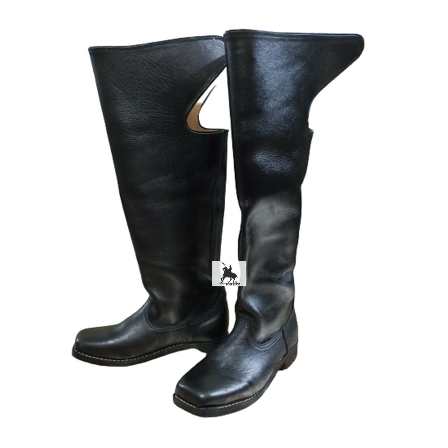 Civil War Dragoon Cavalry Boots